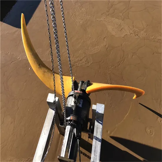 Qjb Type Low Speed Liquid Agitating or Mixing Submersible Mixer for Sewage Treatment and Water Treatment System